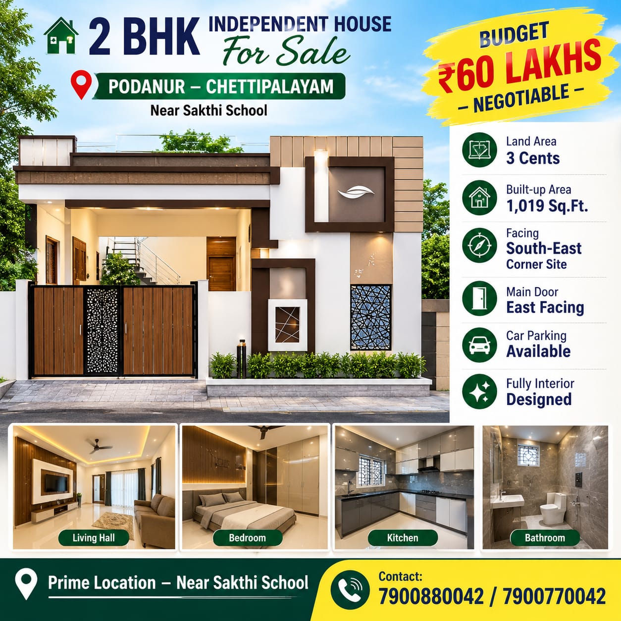 2 BHK INDEPENDENT HOUSE