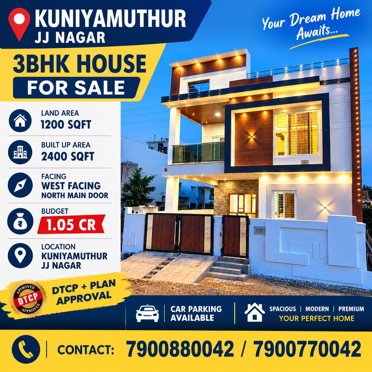 3BHK INDEPENDENT HOUSE